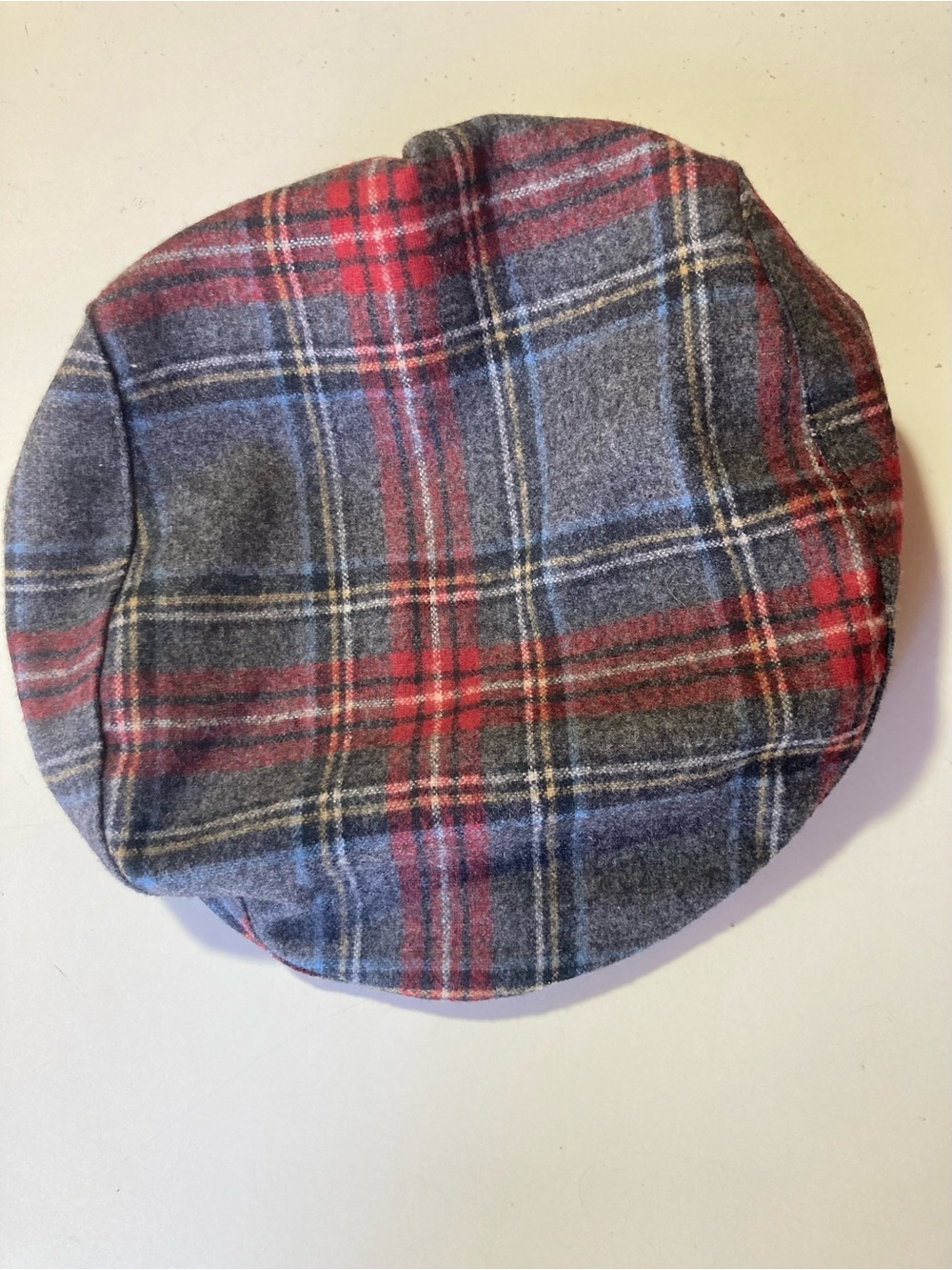 Pendleton Vintage 100% Virgin Wool Flat Cap Plaid Size Medium